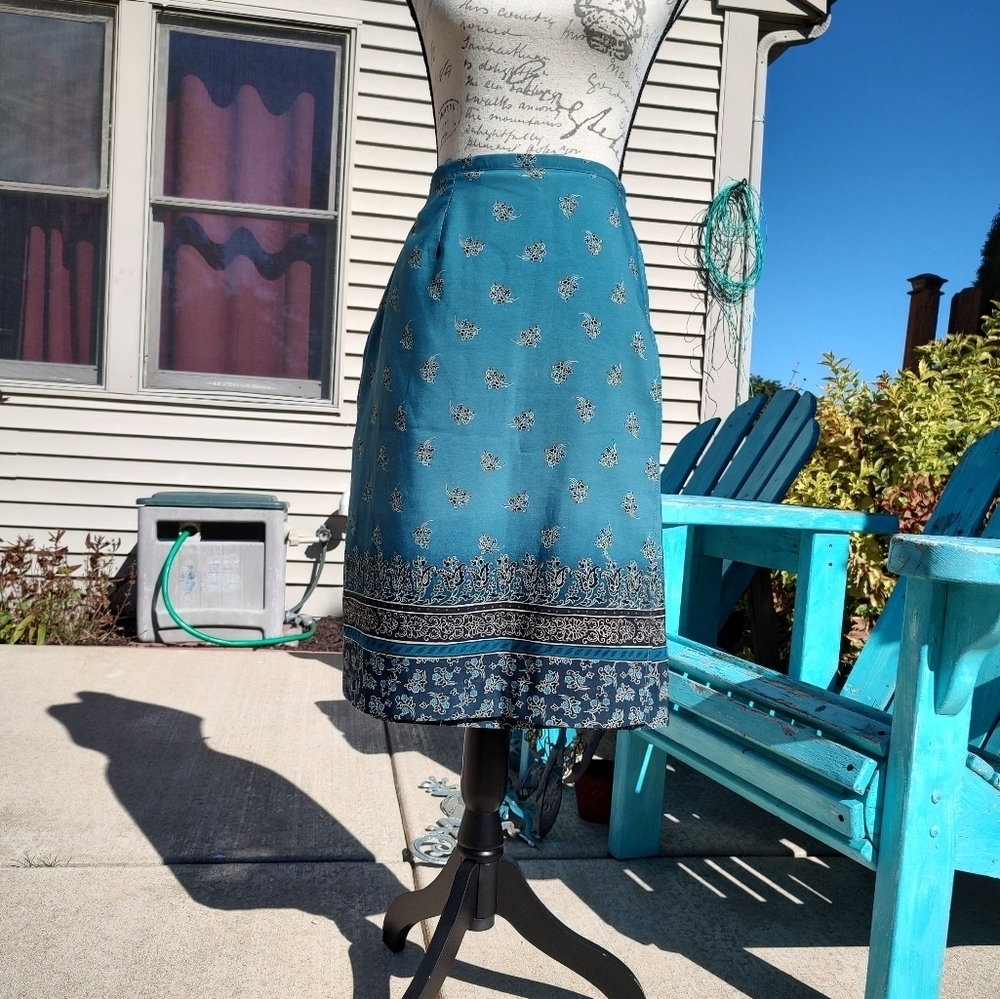 Worthington GORGEOUS Wrap Skirt Size 12! - Picture 2 of 13